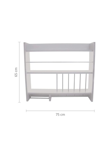 Ahşap Çok Amaçlı Terek Rafı