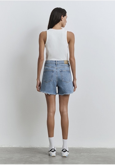 Mavi - Millie 90lar Indigo Mavisi Jean Şort 1458987073