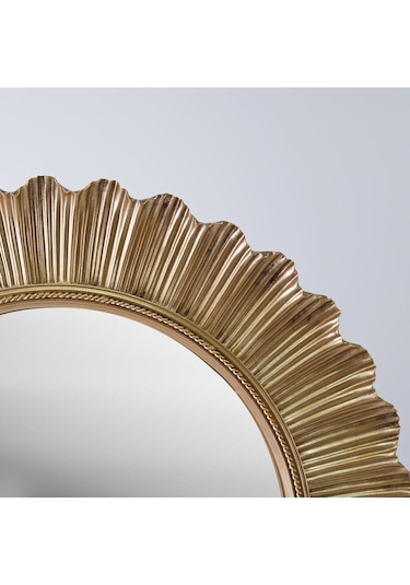 Flashy Yuvarlak Ayna Altın