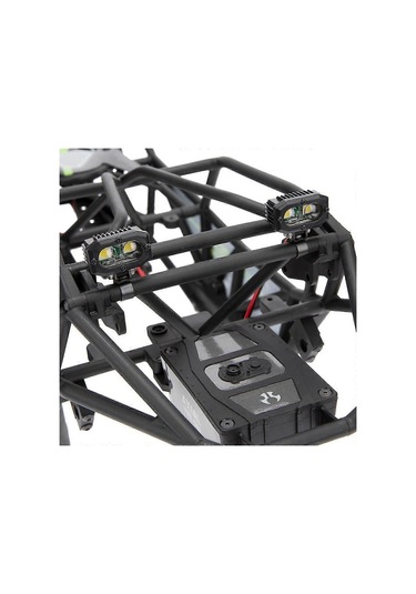 Yaozixa 1:10 Rc Araçlar İçin 5050 Led İkili Fener, Trx4/scx10 Uyumlu, Aydınlatma Fonksiyonu, 5-8v Çalışma Voltajı, Plastik+metal Malzeme