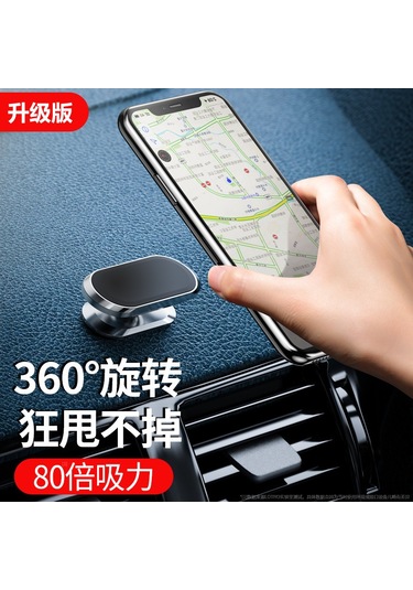 Symbee Araç İçin Manyetik 360 Döner Telefon Tutucu - Sağlam Tutma, Kolay Kurulum, Navigasyon İçin F16 Paketli