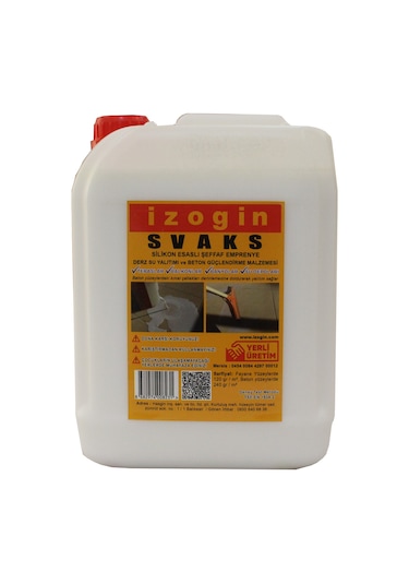 İzogin Svaks Fayans Üstü Su Yalıtımı 5 KG (20 - 25 m2 İçin)