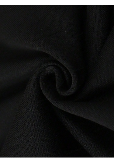 Y2k Trend Sezon Unisex Retro Sweatshırt Kapşonlu Kod 1744 Trz1697 Siyah