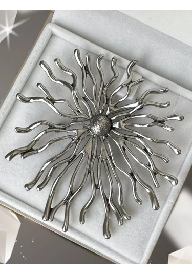 Especailly For You Hediye Broş "güneş" 196549656 Gri