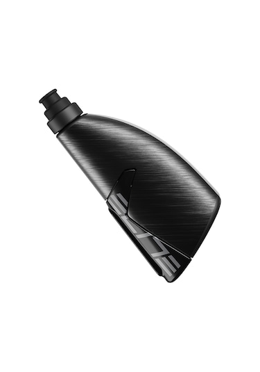 Elite Crono Cx 500ml Fiberglass Bisiklet Matara + Kafesi Set Siyah