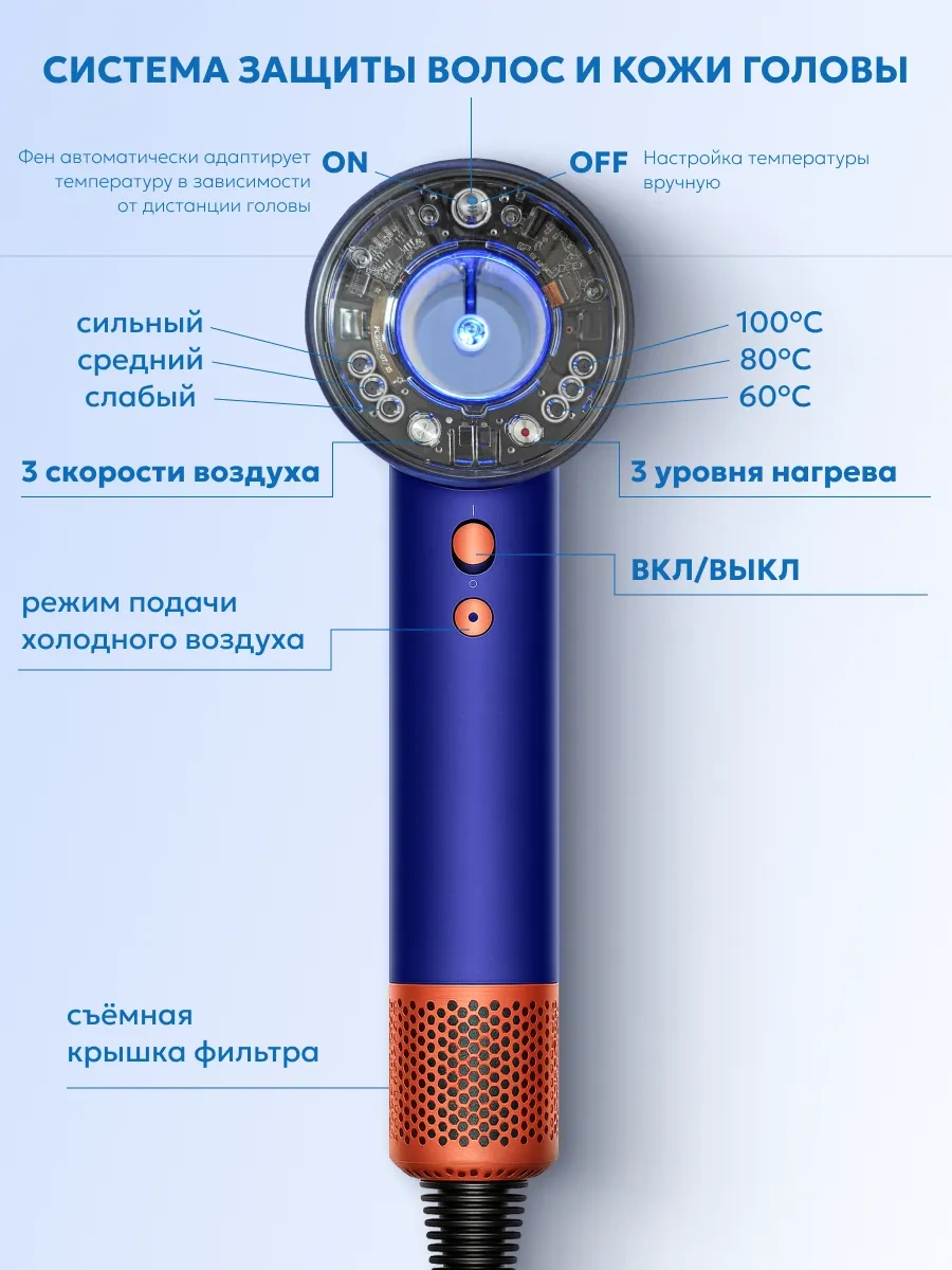 Welleya Profesyonel Saç Kurutma Makinesi 5'i 1 Arada Başlıklarla 405582565