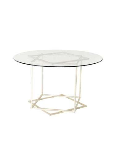 Shannel Gold Metal&cam Orta Sehpa