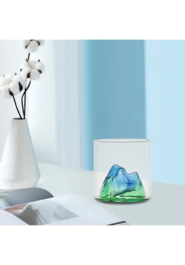 Suntek Magideal Yaratıcı Dağ Tarzı Şarap Cam Çay Dik tepeler