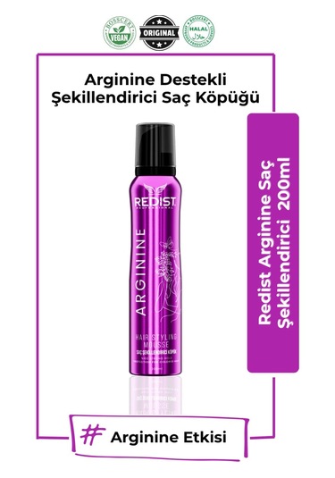 Redist Arginine Saç Şekillendirici Köpük / Boyalı Saçlar