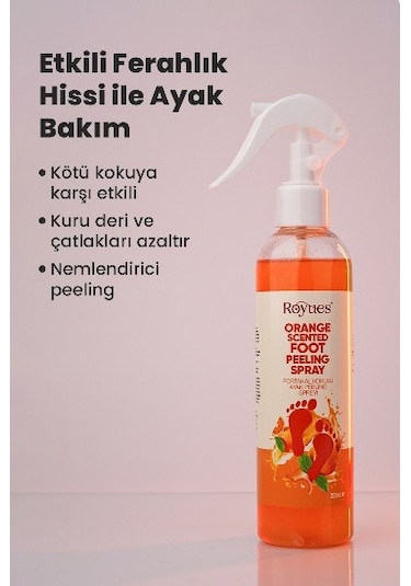Royues Topuk Çatlak Ve Ayak Bakım Spreyi 250 ML