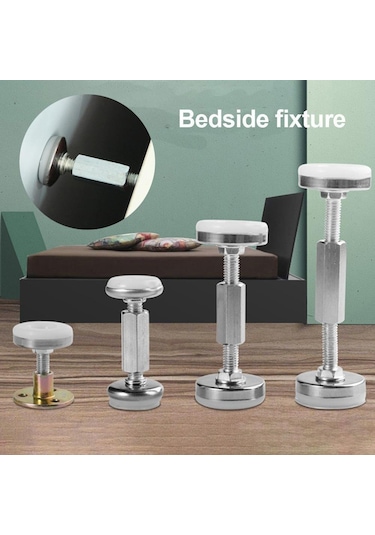 Yatak Çerçevesi Mobilya Sabit Braket Donanım Bağlantı Elemanları 56mm-76mm