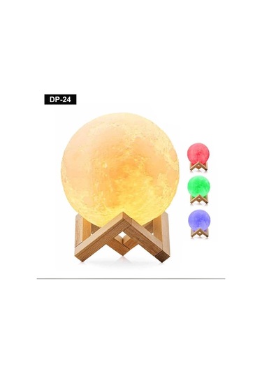 Dempower 5 Renk Orta Boy Ay Lambası Çok Renkli