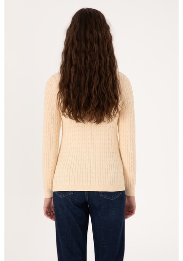 U.s. Polo Assn. Kadın Yavruağzı Kazak /triko 50313625-vr053 Yavruagzı