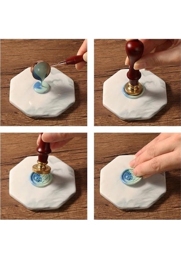 Mühür Mumu 50 Davetiye Için 150 Boncuk Model: 34 Kestane