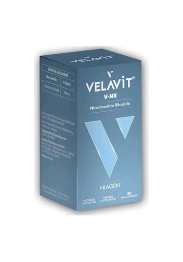 Velavit V-nr Nicotinamid Riboside 30 Kapsül