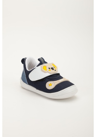 Şirinbebe Ortopedik Erkek Bebek İlkadım Ayakkabı Lacivert Cırtlı Anorak-4050 Lacivert