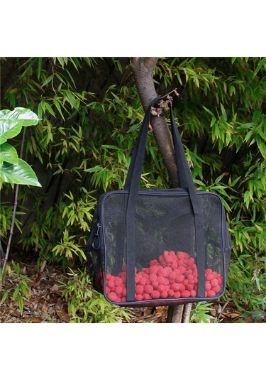 Maiyame Balık Yemi Kurutma Ağı Seti - Pvc Dokulu İç Çanta + Oxford Dış Çanta, 35x16x30cm İç Ölçü, 0.53kg Ağırlık