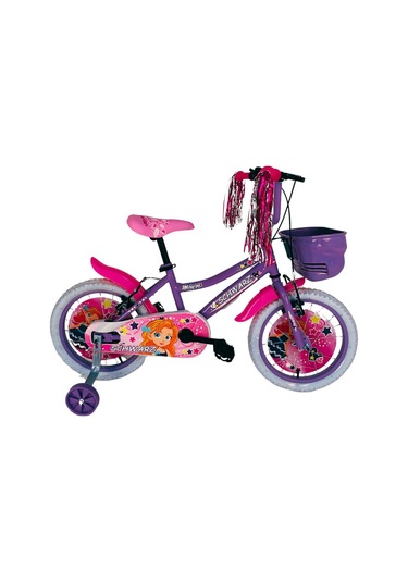Bisan Kız Çocuk Bisikleti Mor Maggıe 16 Blc Mor