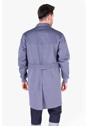 Pamuk İş Önlüğü Gri