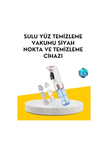 Çok Fonksiyonlu Cilt Bakım Cihazı Siyah Nokta, Gözenek Ve Akne Temizleyici