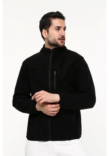 Uniprom Polar Mont Çift Katlı Kalın Kumaş 5 Cepli Siyah - Füme Siyah