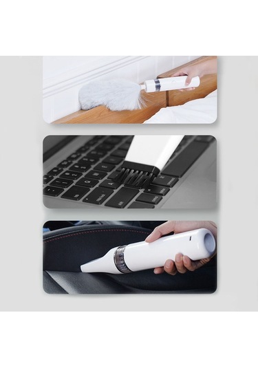 Sones Dy701 3'ü 1 Arada Elektrikli Tüy Toplayıcı Elde Taşınabilir Teleskopik Toz Temizleme Fırçası Pembe