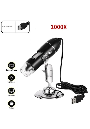 Teknoartshop Usb Mikroskop 1000x Yakınlaştımalı