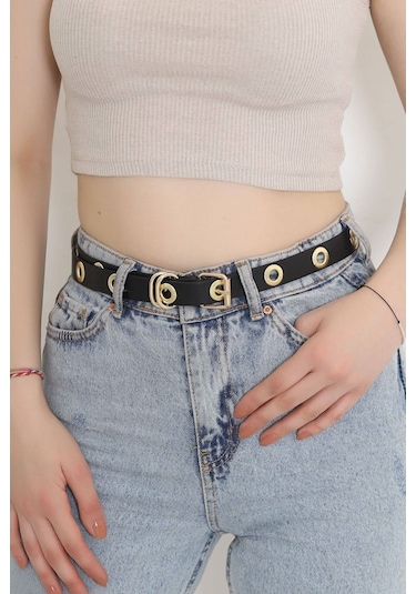 Bensu Store - Aksesuar Kemer Siyah - 11350.1140. 001 Siyah