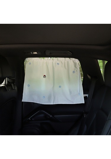 Sones Araba Nakış Perde Güneşlik Karikatür Pamuk Vantuz Perde Araba Güneş Koruyucu Yalıtım Kaplama Perdesi Kız