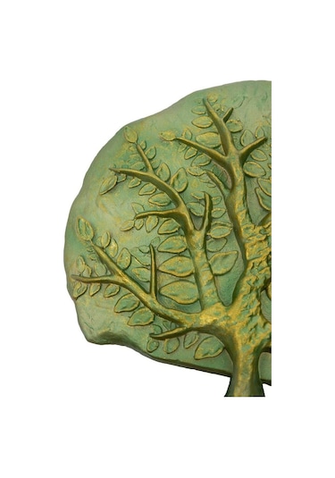 Hayat Ağacı Ahşap Kutulu Dekoratif Obje