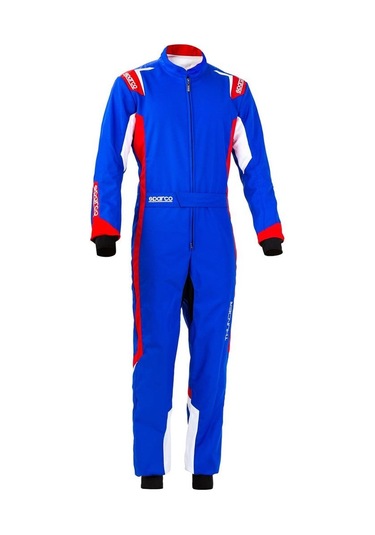 Sparco Thunder Karting Tulumu Kırmızı - Mavi