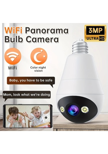 Xuweiwei Jooan Akıllı İç Mekan Güvenlik Kamerası T10 32g Card Wifi 360 Derece Ptz Hareket Algılama Renkli Gece Görüşü