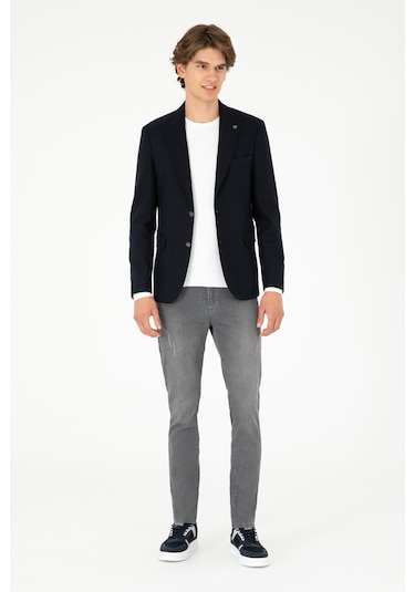 U.s. Polo Assn. Erkek Lacivert Ceket 50294418-vr033 Lacivert