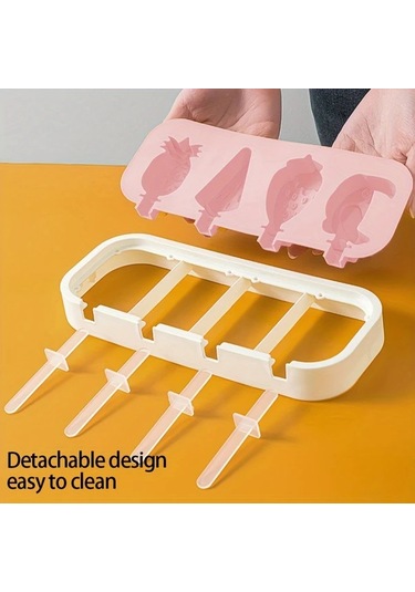 Willowhaven Pembe Dıy Dondurma Kalıbı Meyve Hayvan Şekilleri Elektriksiz Kolay Temizlenir