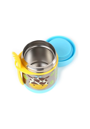 Skip Hop Zoo Paslanmaz Çelik Termos Zürafa Çok Renkli