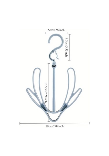 Fochsia Katlanır Ayakkabı Raftı Çok Kancalı - Dayanıklı Plastik Yeşil İç Ve Dış Mekan Kullanımı Yeşil