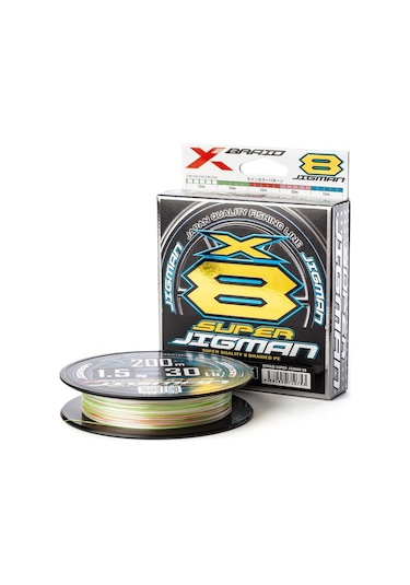 Ygk X-braid Super Jigman 8x 300m Multicolor İp Misina 2.5 Pe