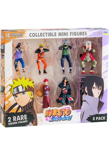 Naruto 8'li Koleksiyon Figür Seti Model 3