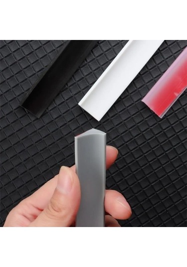 Joyhub Mingjin Shop2 Siyah Stil 100cm Bariyer Banyo Aksesuarları Duş Barajı Su Durdurucu Kendinden Yapışkanlı Kapı Alt Sızdırmazlık Şeridi Su Tutucu Şerit 7r6rno Renkli Çok Renkli