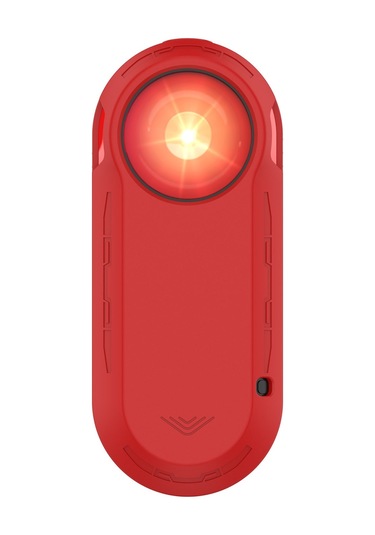 Garmin Varia Rtl515 Bisiklet Işık Radar Koruma Kolu Silikon Kılıf Toz Geçirmez Yumuşak Kapak-Kırmızı