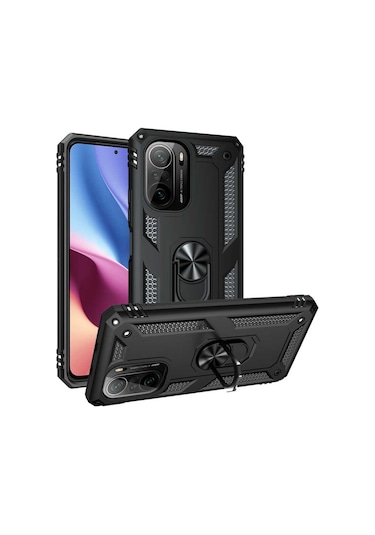 Xiaomi Mi 11I Kılıf Zore Vega Kapak-Siyah