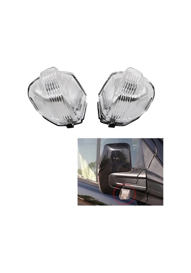 Ford Transit Custom 2012+ İçin Dikiz Aynası Şeffaf Gösterge Camı