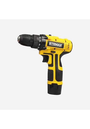 Rtrmax RTM332 12V 1.3 Ah Çift Akülü Darbesiz Matkap Vidalama