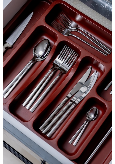 Snippy Spony Çift Taraflı Uzayabilen Ayarlanabilir Kaşıklık Bordo