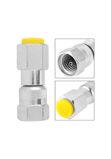 Wezone Hidrolik Sistemi Basınç Tespiti İçin G1/4 Ve M16 2 İç Vida Test Bağlantısı - Yüksek Basınç Dayanıklı, Lecksiz Kapama