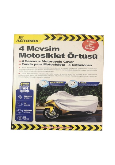 Motosiklet Brandası 4 Mevsim M Beden 220 130 Cm