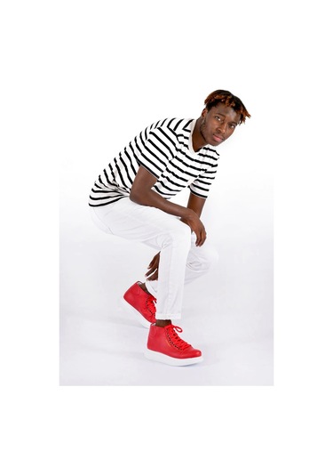 Ch258 Cbt Roma Erkek Bot Kırmızı Çok Renkli