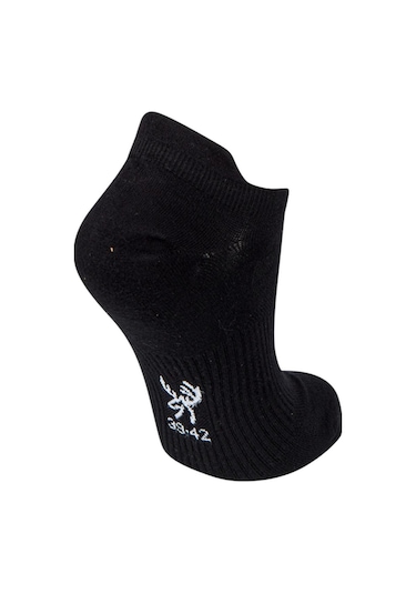 2as Koşu Bambu Çorap Siyah