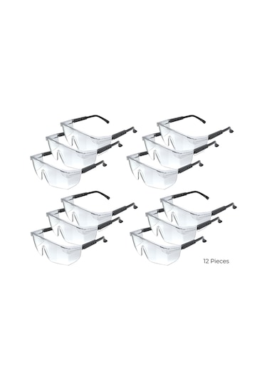 Classic Toz Ve Çapak Gözlüğü 12 Adet