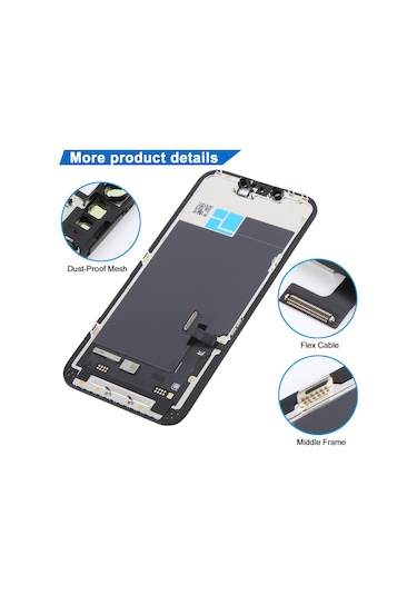 Apple Uyumlu iPhone 13 İçin Jk Hücre İçi Lcd Ekran